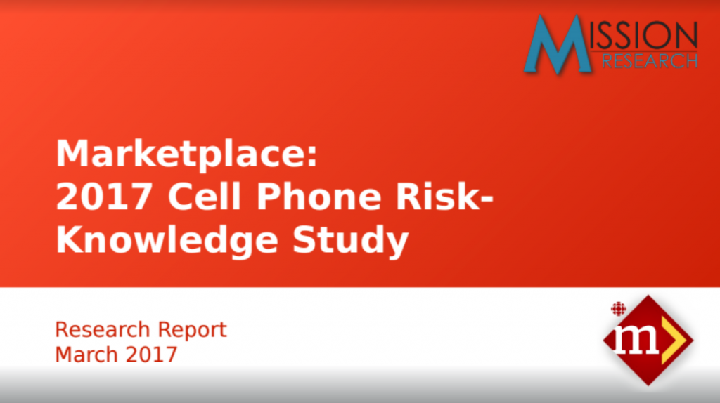 CBC Cell Phone Risk Study